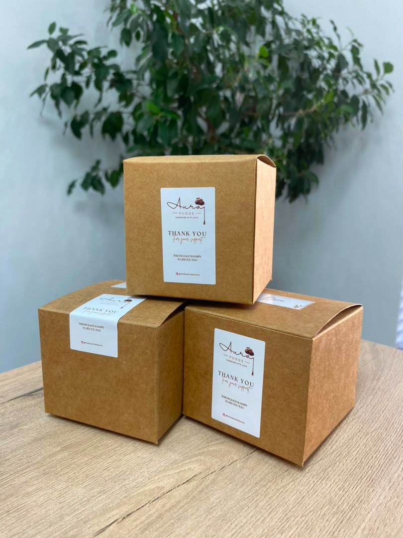 Aura Fudge boxes